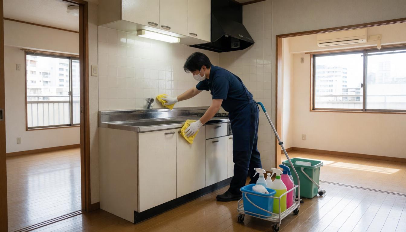 退去前の仕上げ